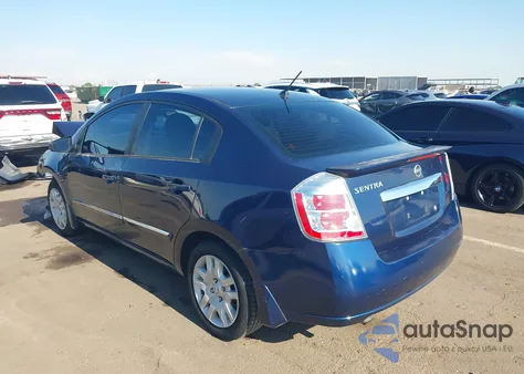 2012 Nissan Sentra 2.0 S z USA, uszkodzony, nr VIN 3N1AB6AP8CL700663